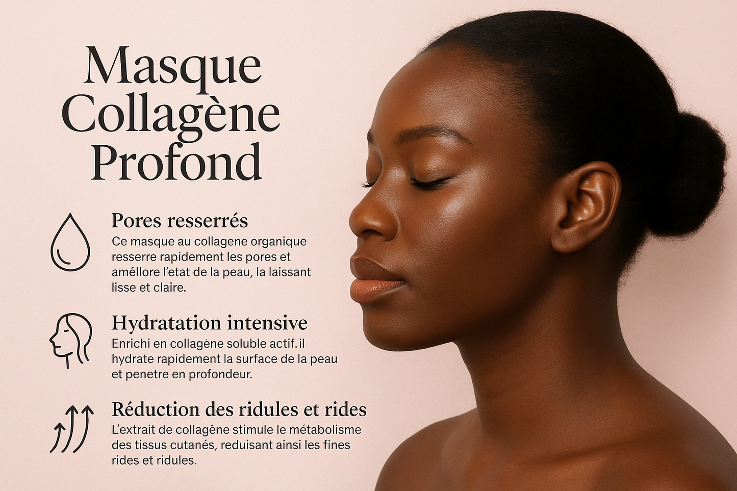 Masque Visage Anti-Âge au Collagène