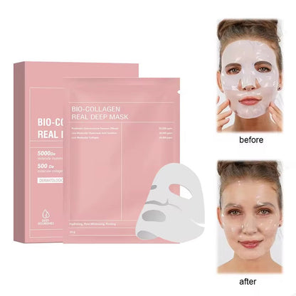 Masque Visage Anti-Âge au Collagène