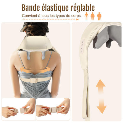 Appareil de Massage pour le Cou et les Épaules