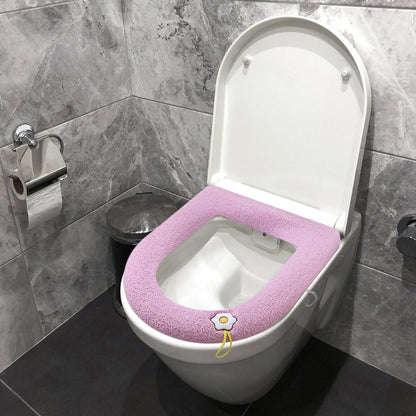 Tapis de Couverture de Siège de Toilette