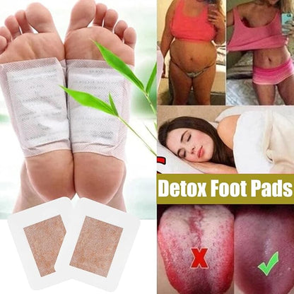 10 Pièces Détox pour les Pieds Patchs à ingrédients naturels