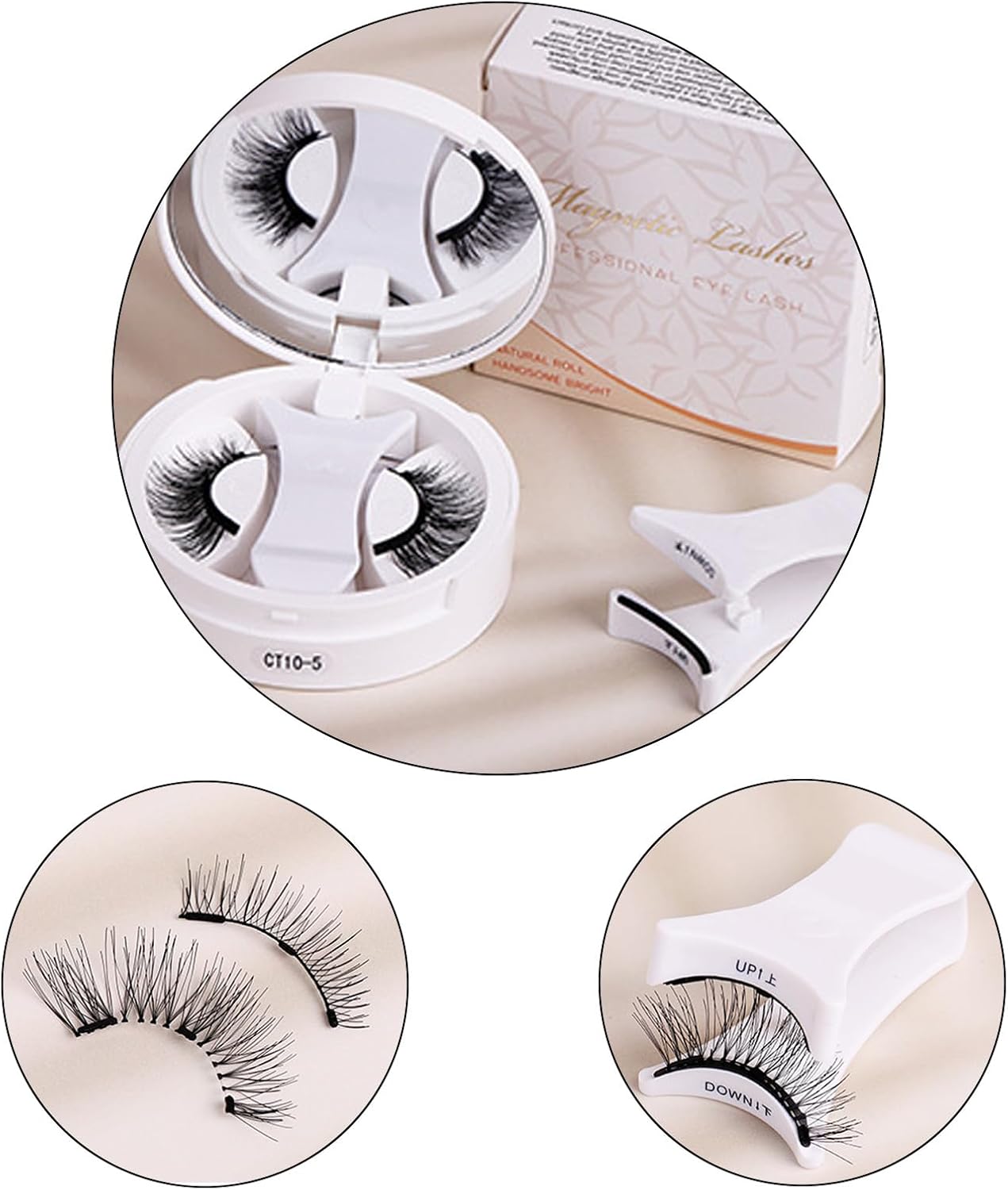 Ensemble de Cils Magnétiques Naturel & Réutilisable