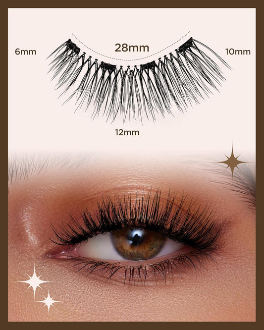 Ensemble de Cils Magnétiques Naturel & Réutilisable