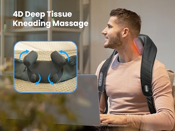 Appareil de Massage pour le Cou et les Épaules