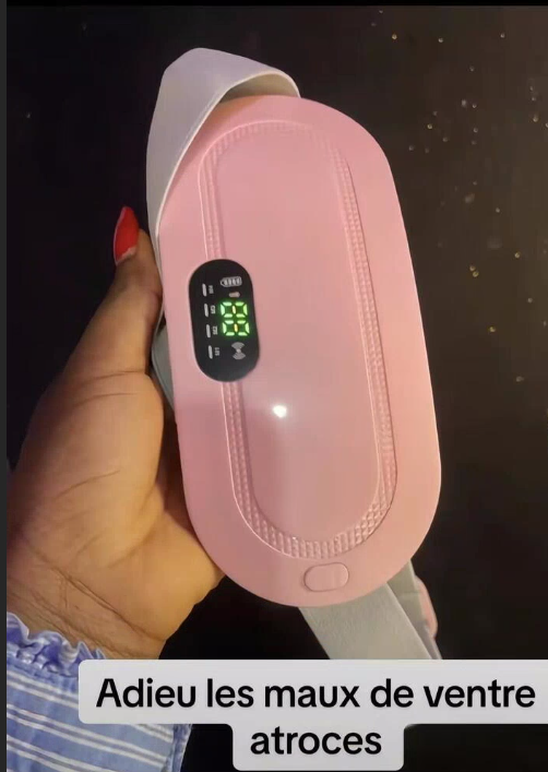 Ceinture de Massage Chauffante – Soulage les Douleurs Menstruelles et Musculaires Instantanément
