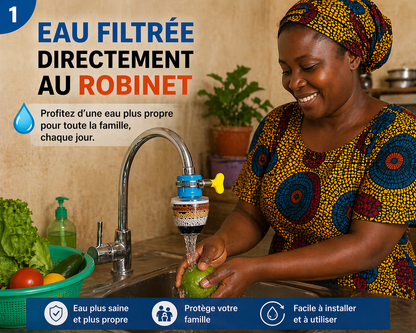 Filtre à Eau Robinet 360°