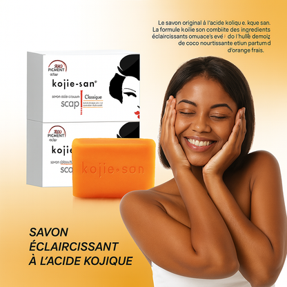 Pack de 3 Savons Éclaircissant à l’Acide Kojie