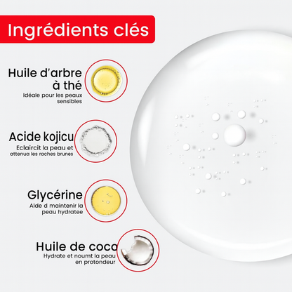 Pack de 3 Savons Éclaircissant à l’Acide Kojie