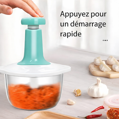 🥗 Hachoir Manuel Multifonction 1,5 L