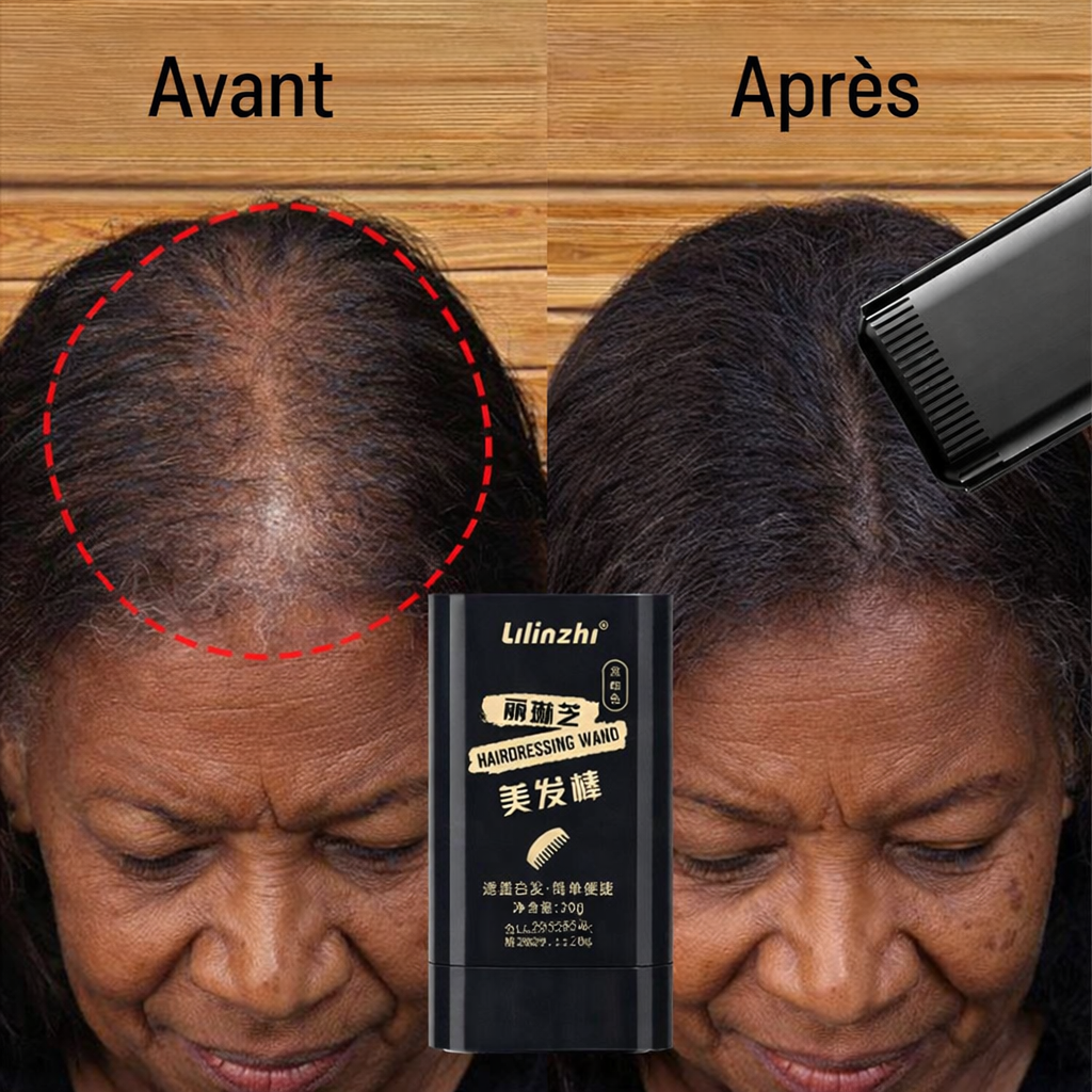Stick Capillaire Couvre-Cheveux Blancs
