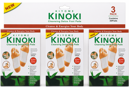 10 Pièces Détox pour les Pieds Patchs à ingrédients naturels
