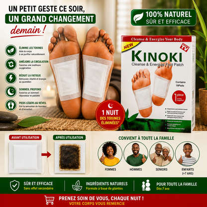 10 Patchs naturels pour soulager les douleurs et odeurs désagréables.