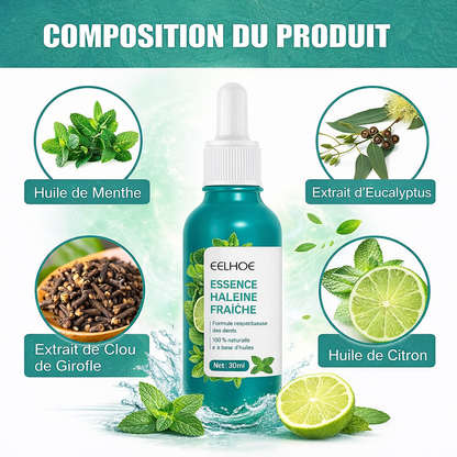 EELHOE Fresh Breath Traitement Naturel contre la Mauvaise Haleine