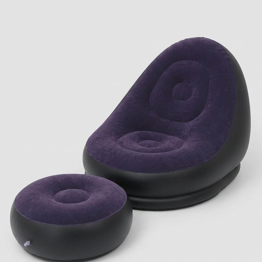 CANAPE GONFLABLE + REPOSE-PIEDS