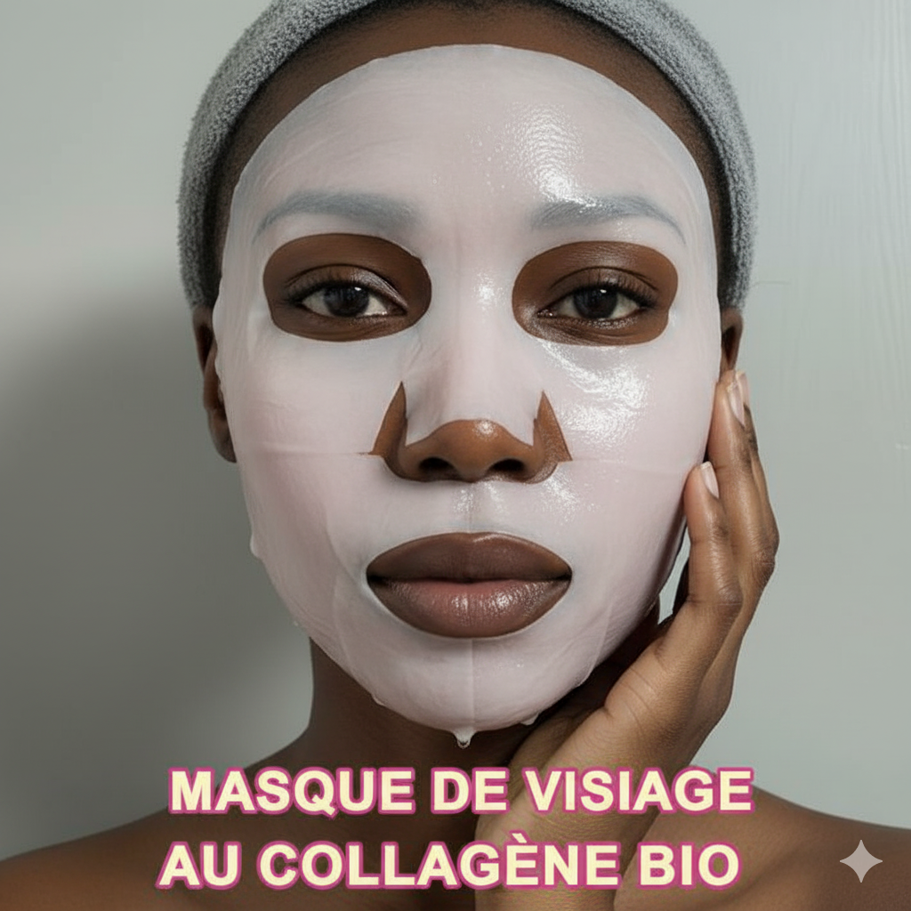 Masque Visage Anti-Âge au Collagène