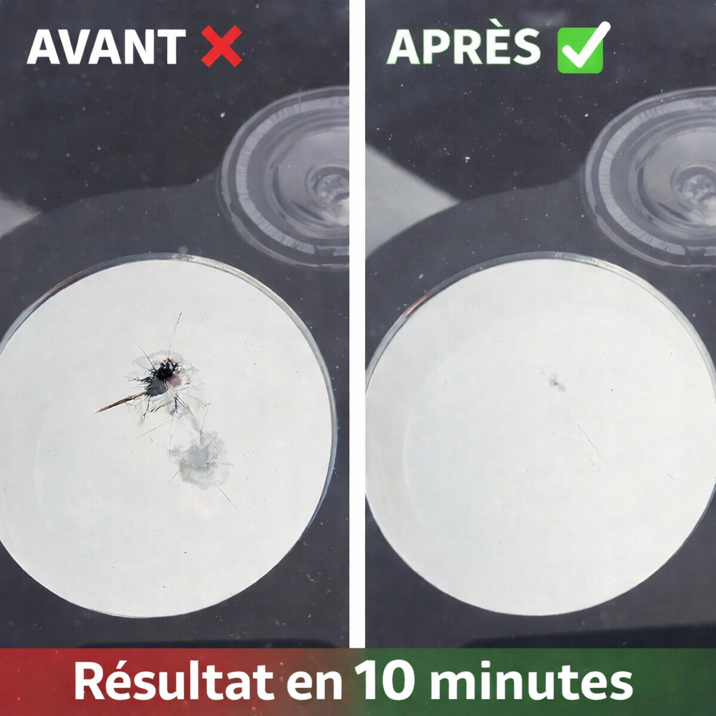 Réparez votre pare-brise en 10 minutes sans dépenser 50 000 FCFA !