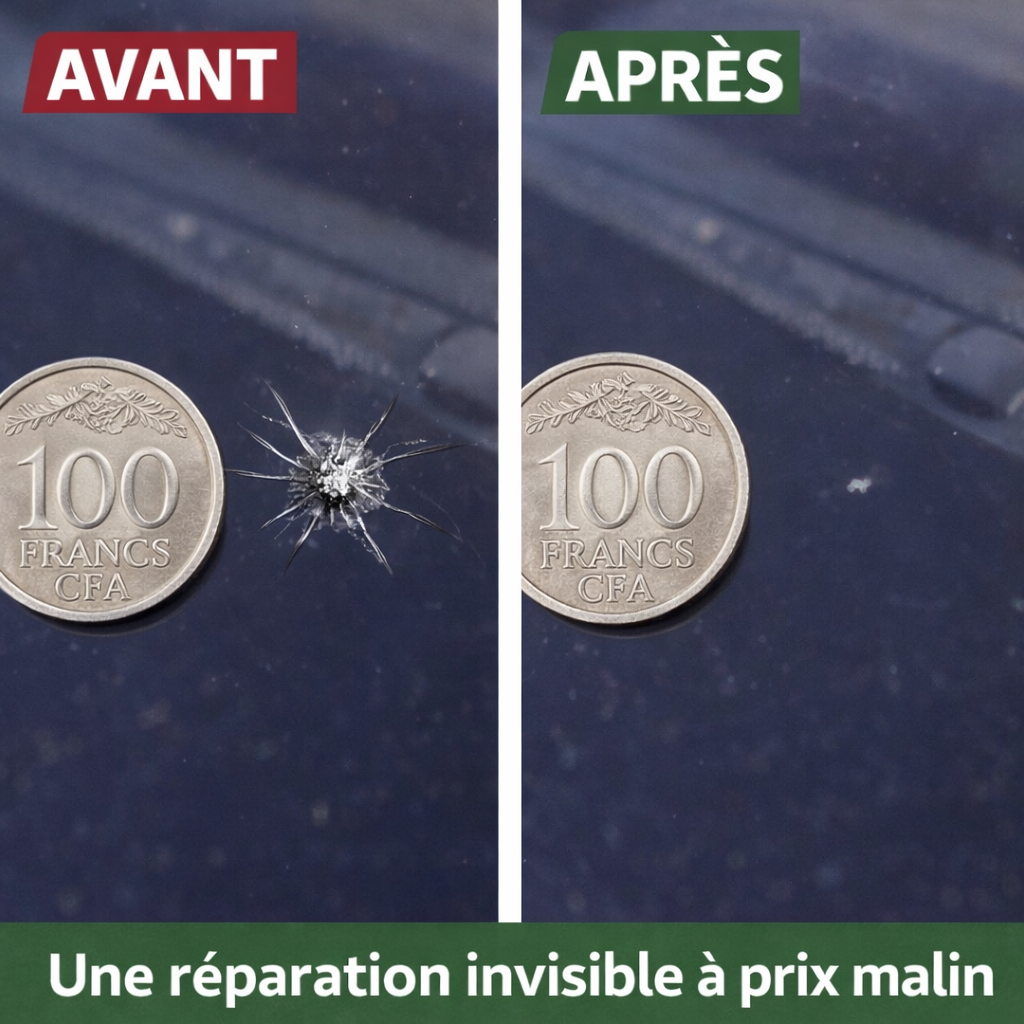 Réparez votre pare-brise en 10 minutes sans dépenser 50 000 FCFA !