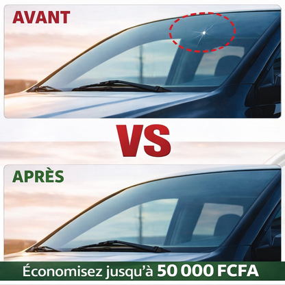 Réparez votre pare-brise en 10 minutes sans dépenser 50 000 FCFA !